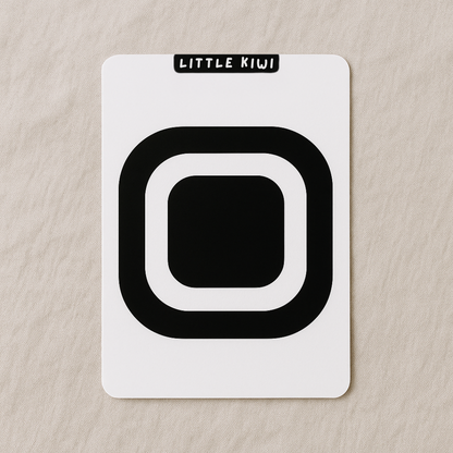 Premium Baby Sensory Cards – 20 Double-Sided High-contrast Cards for Newborn Visual Development